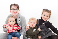 Alfie, Penelope, Rory, Teddy