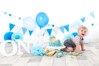 Harry's 1st birthday cake smash